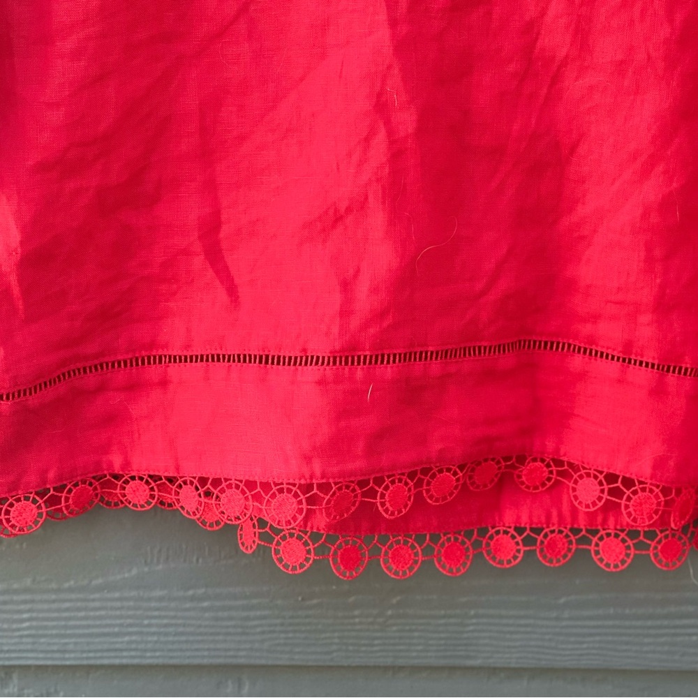Ralph Lauren Vibrant Red Blouse - Picture 4 of 7